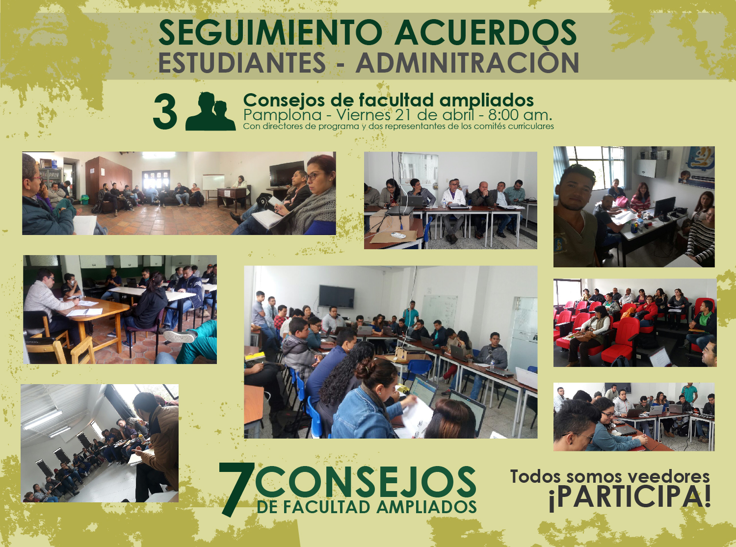 Consejo de Facultad Ampliados Consejo de Facultad Ampliados