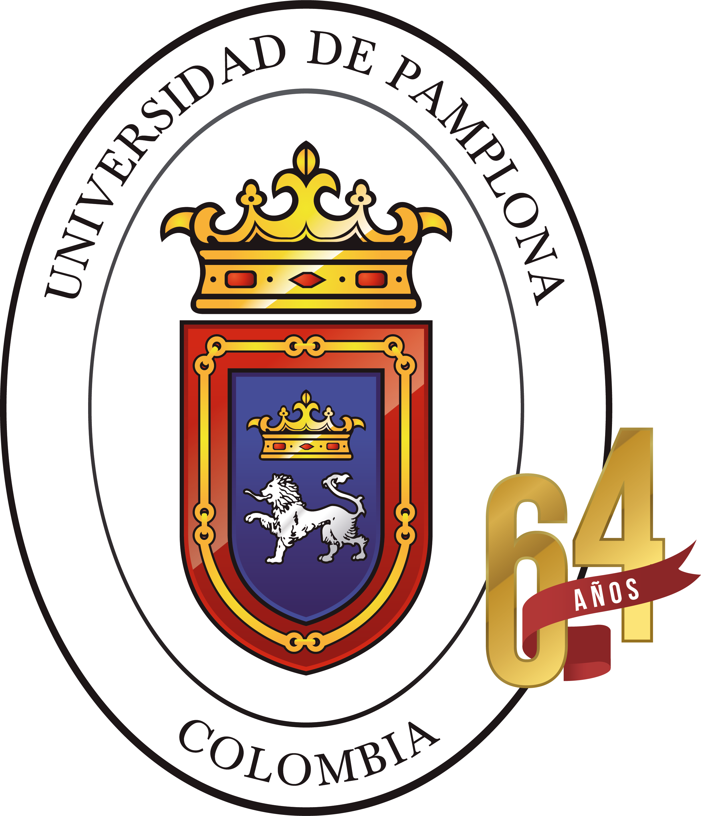 Escudo Unipamplona 64 años
