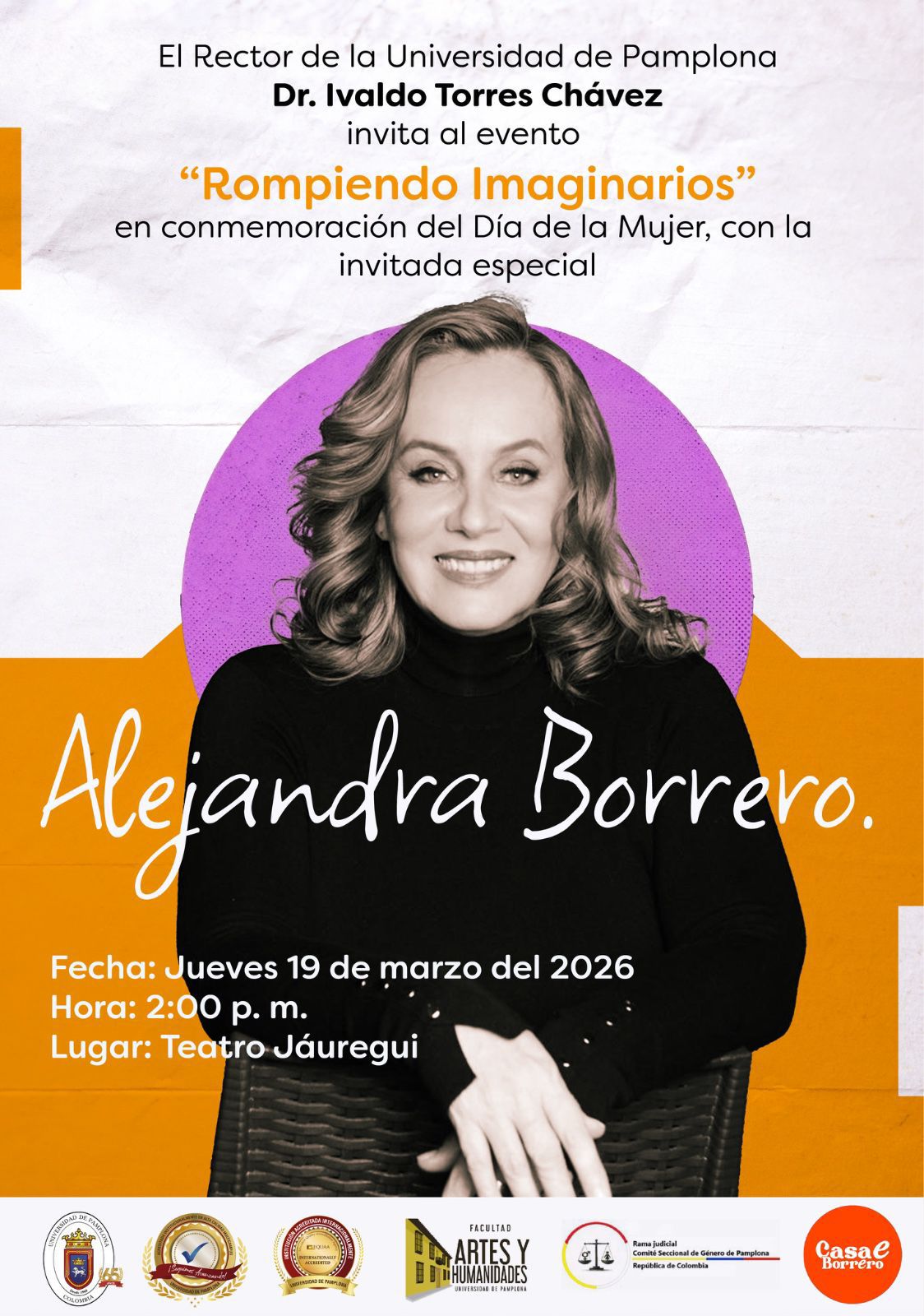 Afiche del evento Rompiendo Imaginarios