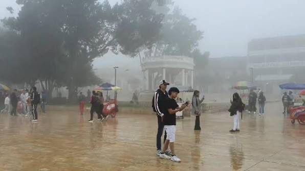 Lluvias en Pamplona