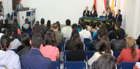 65 estudiantes nuevos del programa de Medicina recibieron la bienvenida a la institución